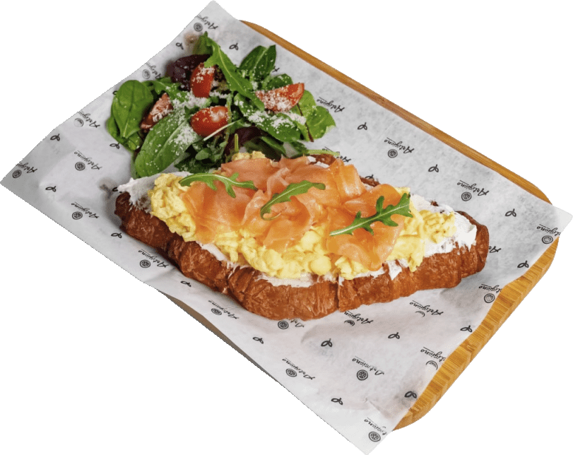 Croissant con Salmone