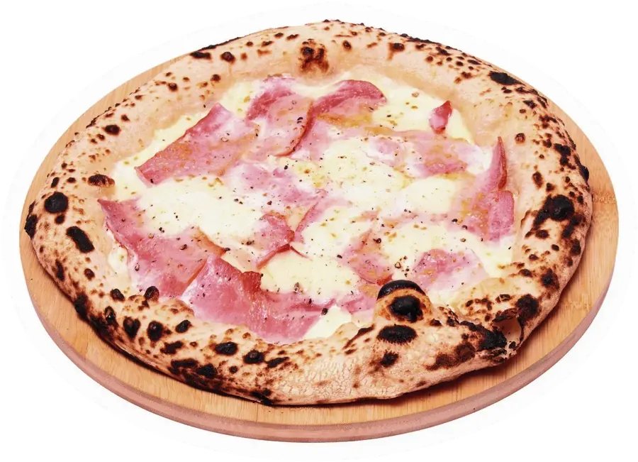 Pizza alla Carbonara