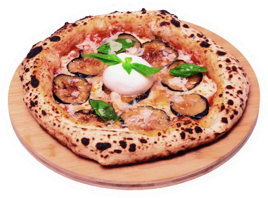 Pizza Melanzane e Burrata