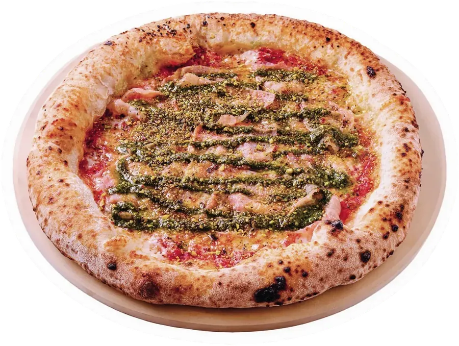 Pizza Pesto e Parmigiano