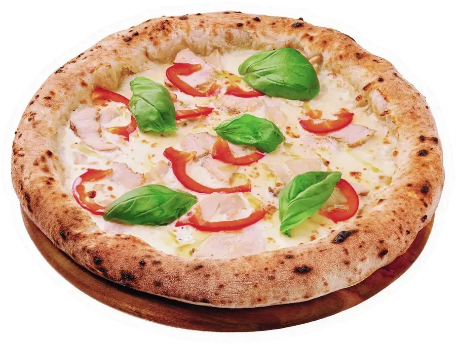 Pizza Petto di Pollo – Rosso o Bianco