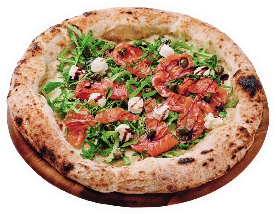 Pizza al Salmone